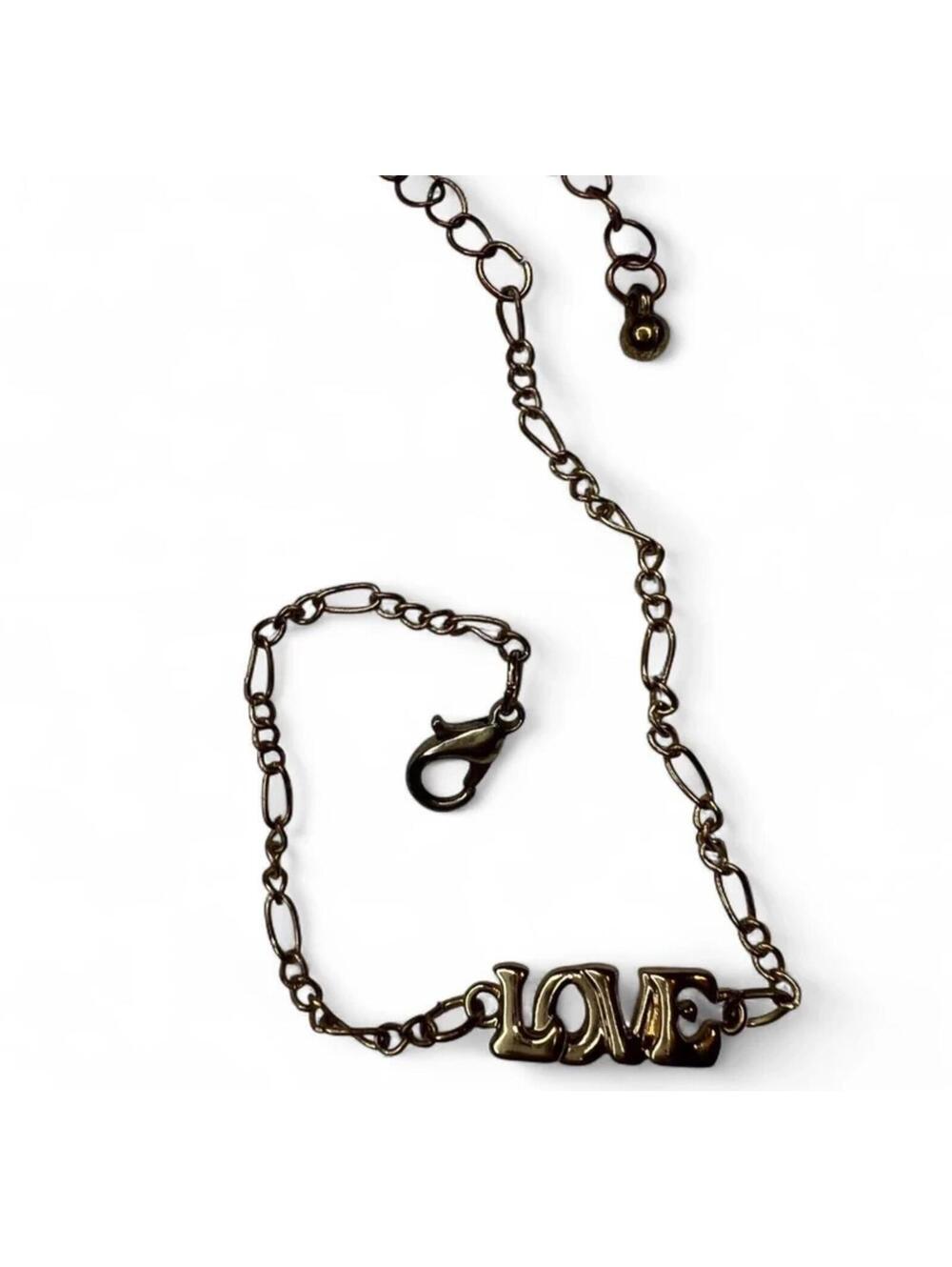 Vintage y2k "Love" Bracelet